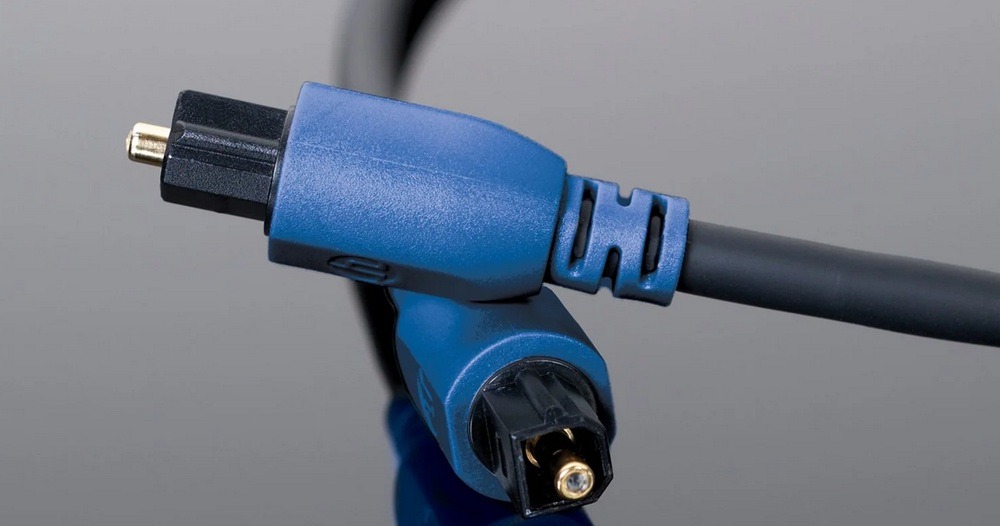 Transparent Toslink csatlakozás