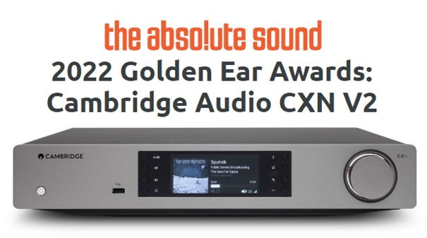 Cambridge Audio CXN V2 Golden Ear díj 2022 - The Absolute Sound