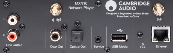 Cambridge Audio MXN10 csatlakozások web
