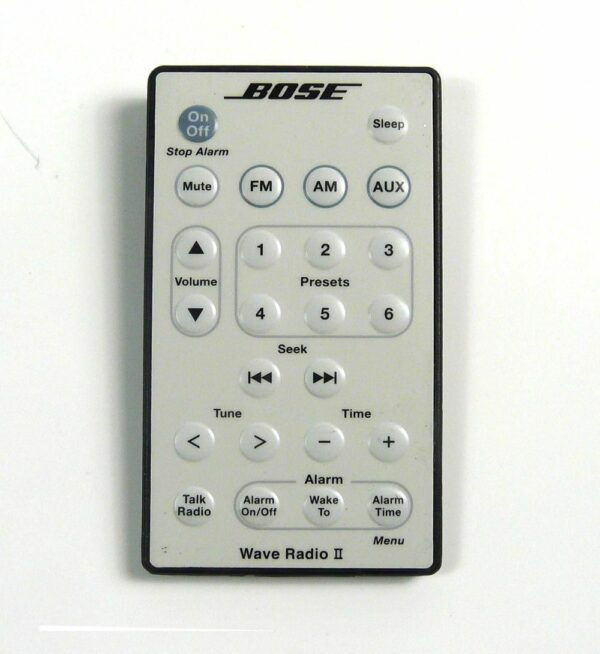 BOSE Wave' Radio távvezérlő platinafehér