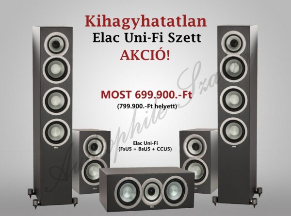 ELAC Uni-Fi Fs U5 5.0 Házimozi Hangfal Szett - Image 4