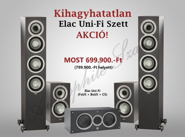ELAC Uni-Fi Fs U5 5.0 Házimozi Hangfal Szett - Image 3