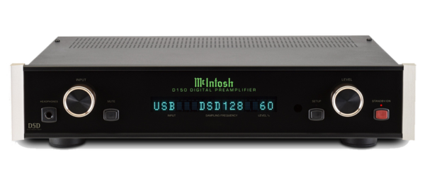 McIntosh D150 Sztereó DSD DAC és Előerősítő