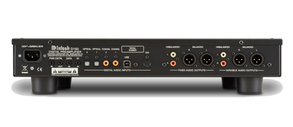 McIntosh D150 Sztereó DSD DAC és Előerősítő - Image 2