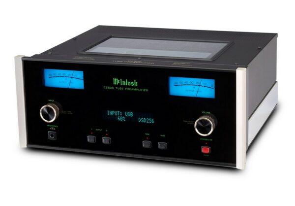 McIntosh C2600 High-End 2 Csatornás Csöves Előerősítő és DSD DAC - Image 2