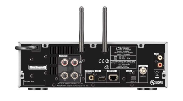Pioneer X-HM86D Mini hifi Airplay, DSD, Hálózati lejátszó és Internet rádió hangsugárzóval - Image 2