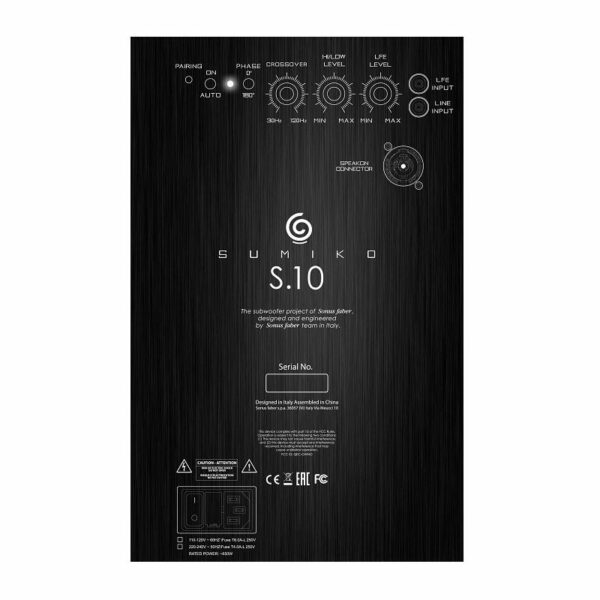 Sumiko Subwoofer S10 High-End Mélyláda vezeték nélkül átvitelel - Image 3