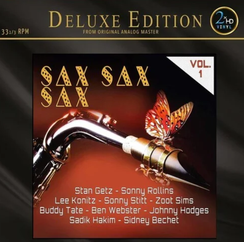 Sax Sax Sax vinyl Legendary Saxophone Performances
