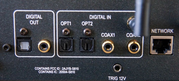 Atoll SDA200 és CD200 digitális bemenetek