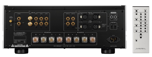 Luxman L-100 rear