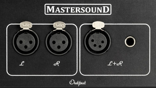 Mastersound Senso outputs