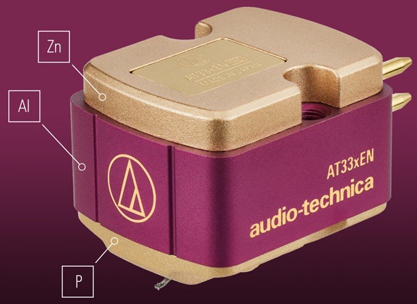 Audio Technica AT33xEN új anyagok