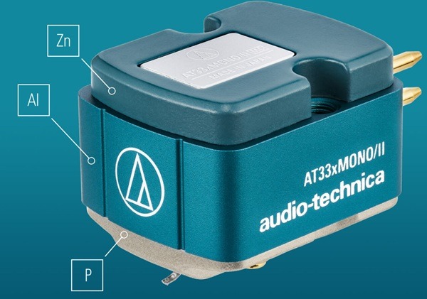 Audio Technica AT33xMONO II anyagok