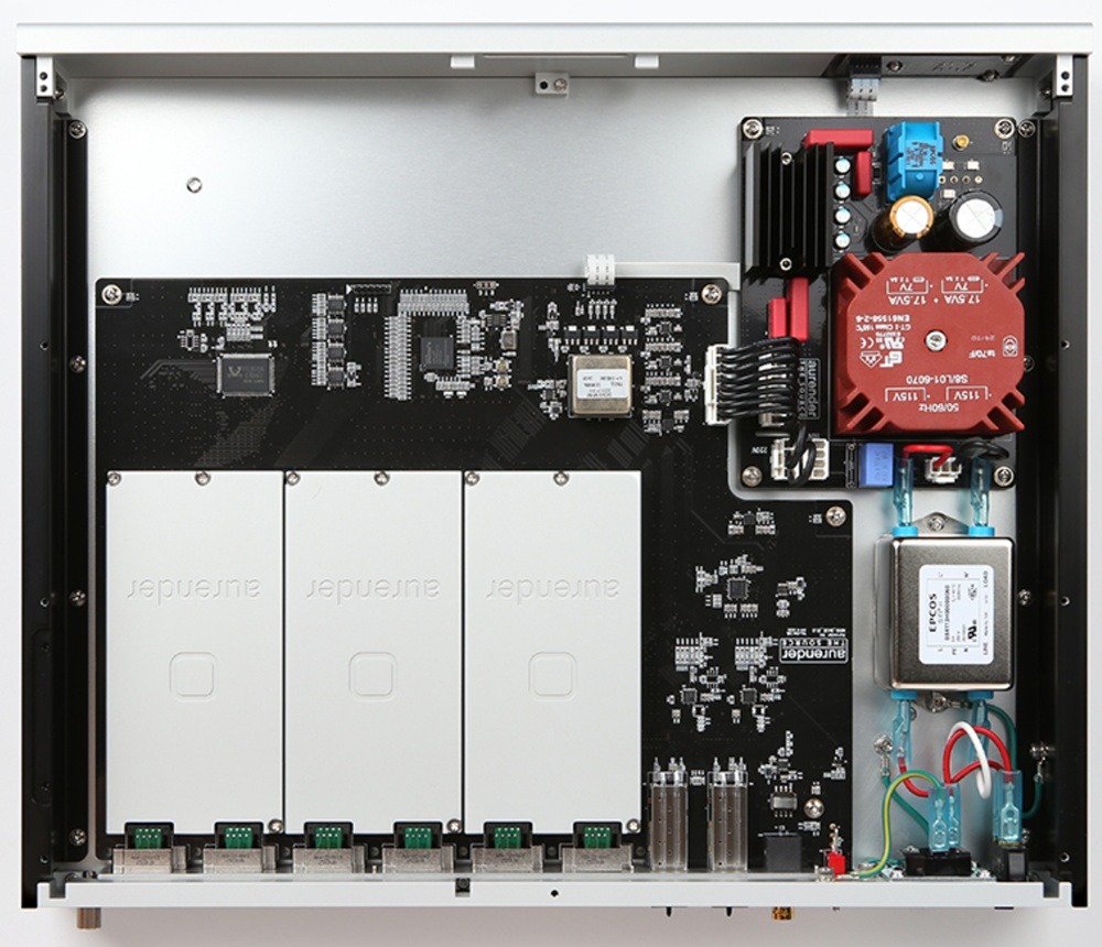 Aurender NH10 switch inside