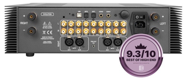 Atoll IN400 Evolution bemutató Best of High End rear