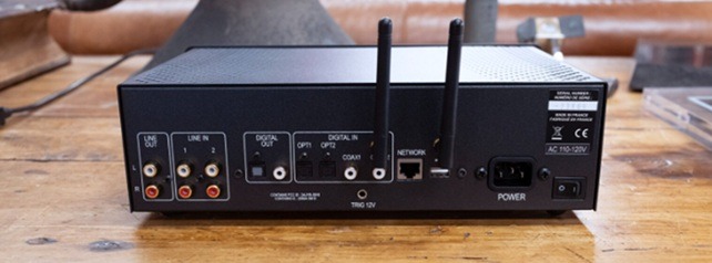 Atoll MS120 bemutató Twittering Machines csatlakozások