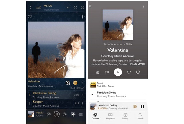 Atoll MS120 bemutató Twittering Machines vezérlő alkalmazás