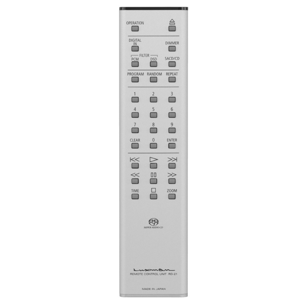 Luxman D-100 Centennial silver távvezérlő