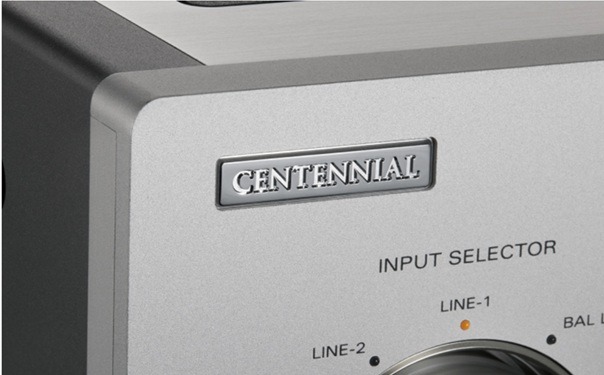 Luxman L-100 Centennial logo
