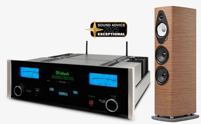 McIntosh MSA5500 és Sonus faber Sonetto V G2 bemutató Sound Advice