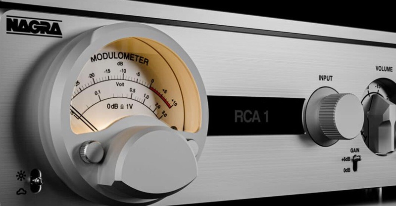 Nagra Classic Preamp II S Modulometer