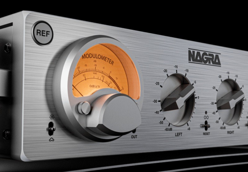 Nagra Reference Preamp Modulometer