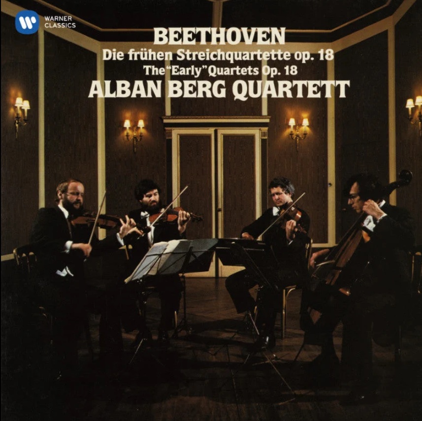 Alban Berg Quartett Beethoven Early String Quartets mesterszalag borító