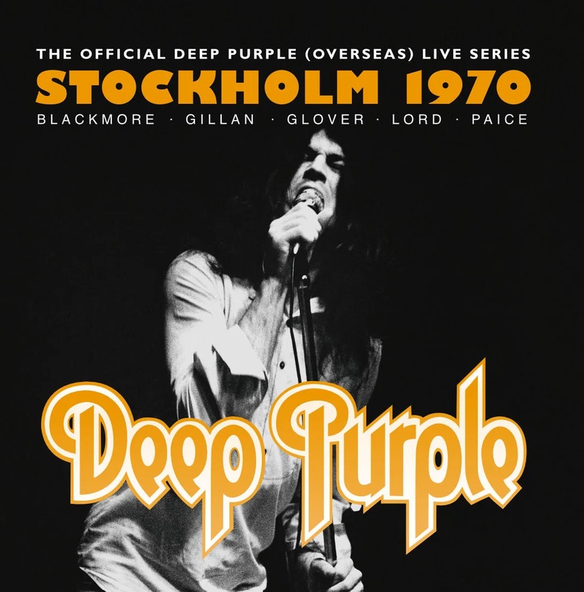 Deep Purple Stockholm 1970 kazetta borító
