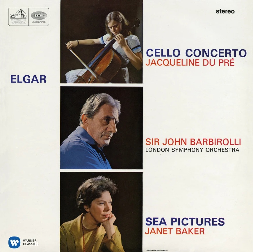 Edward Elgar Cello Concerto, Sea Pictures mesterszalag