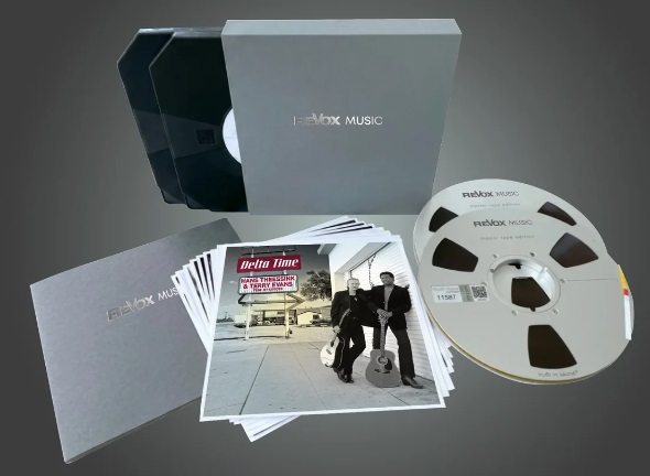 Hans Theessink & Terry Evans Delta Time mesterszalag studio master