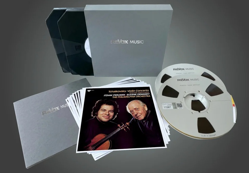 Itzhak Perlman Tchaikovsky Violin Concerto mesterszalag studio master