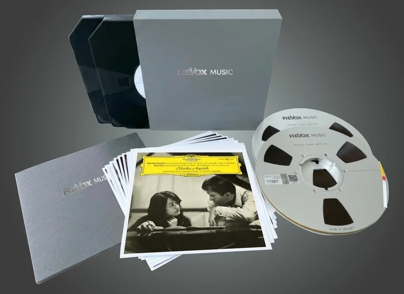 Martha Argerich Prokofieff & Ravel mesterszalag studio