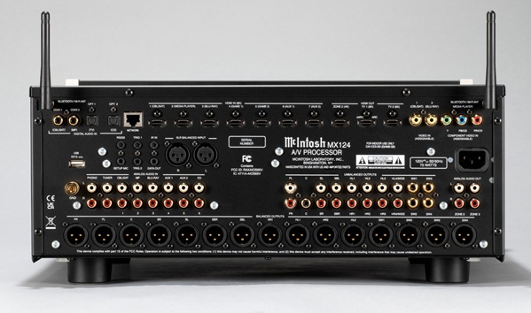 McIntosh MX124 rear