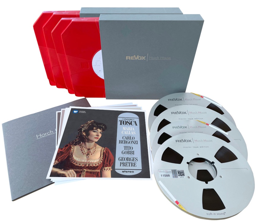 Puccini Maria Callas Tosca mesterszalag tartozékok