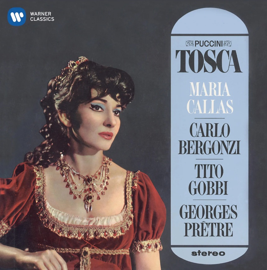 Puccini Maria Callas Tosca mesterszalag