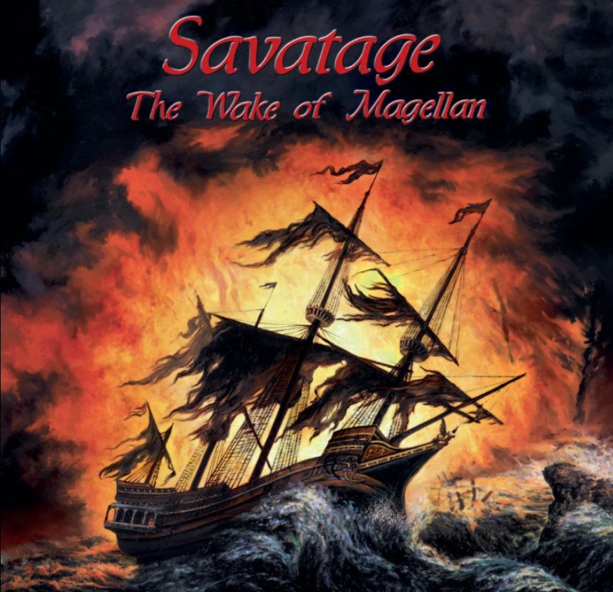 Savatage The Wake of Magellan kazetta borító