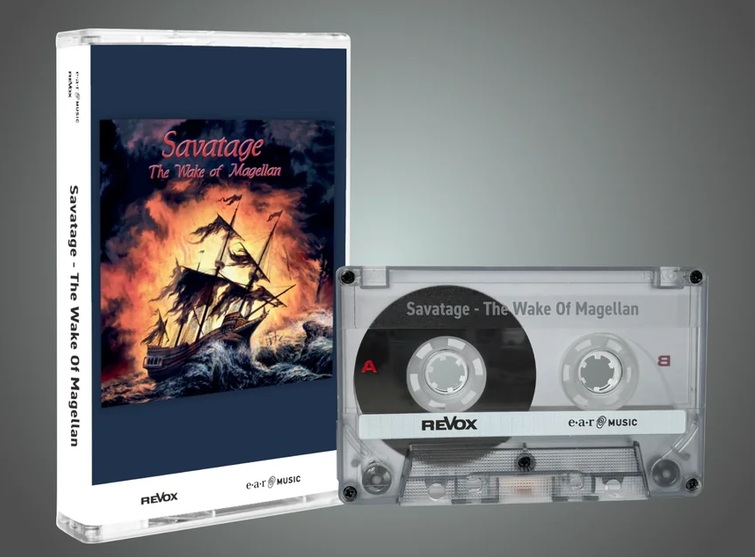 Savatage The Wake of Magellan kazetta naked