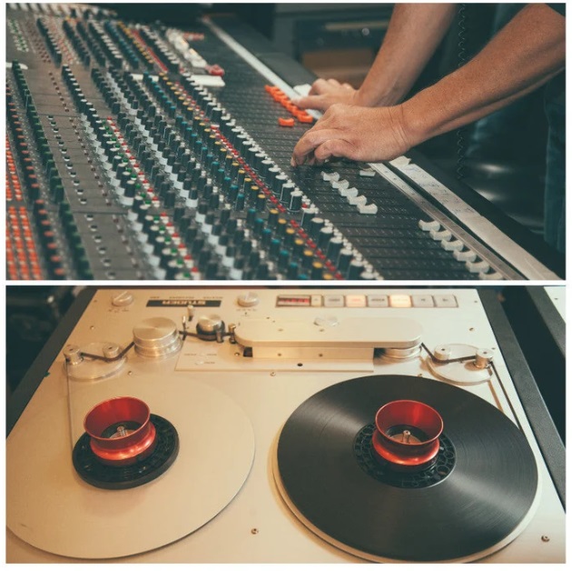 Hans Theessink & Terry Evans The Analog Session Vienna mesterszalag studio