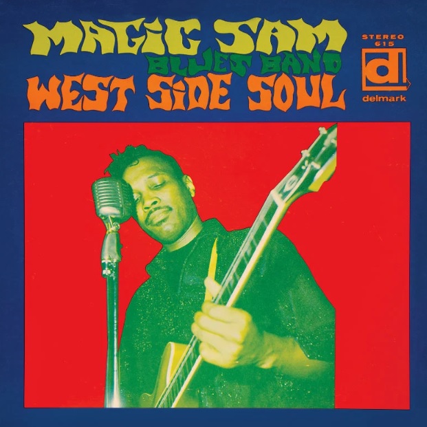 Magic Sam Blues Band West Side Soul mesterszalag design