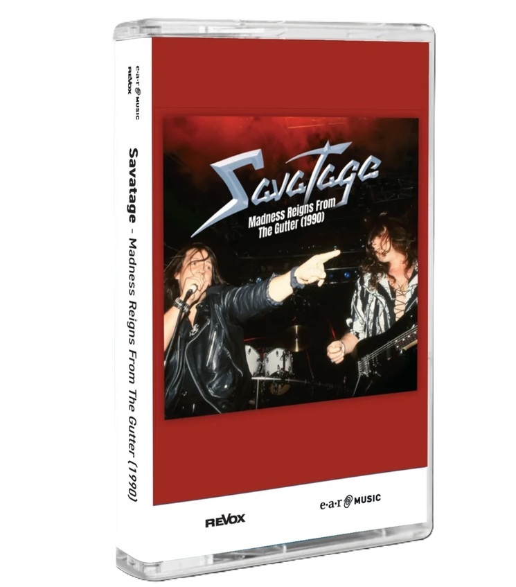 Savatage Madness Reigns From The Gutter 1990 kazetta